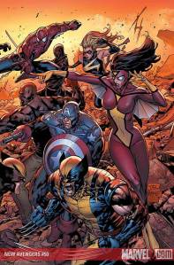 New Avengers 50 cover