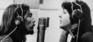 Beatles in abbey road sessions paul and george vocals