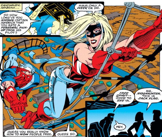 captain america 438 free spirit and jack flag