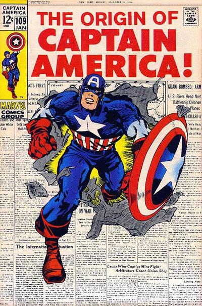 captain_america origin by Lee and Kirby