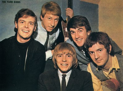 The Yardbirds: banda que lançou o guitarrista Eric Clapton (dir.). 