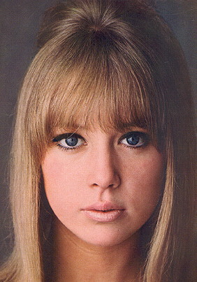 A modelo britânica Pattie Boyd, vértice do triangulo amoroso com George Harrison e Eric Clapton: musa inspiradora.