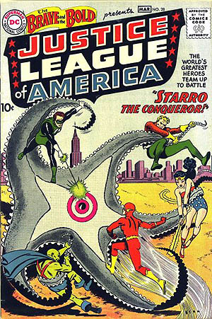 Liga da Justiça - Brave_bold_28 cover 1960