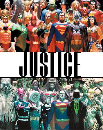 LJA Justice herois e viloes by alex ross
