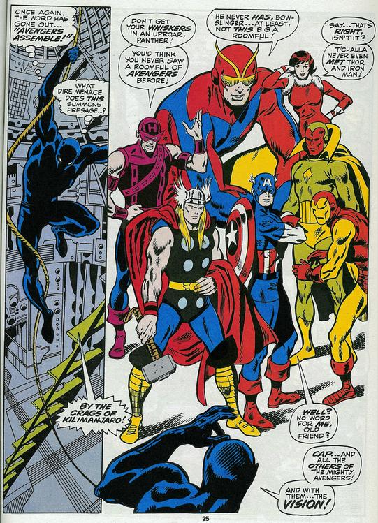 avengers by John Buscema from 1968