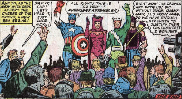 avengers cap kooky quartet