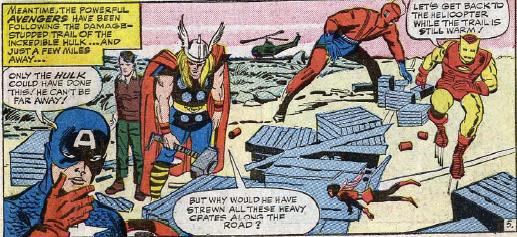 Avengers in fantastic four 25