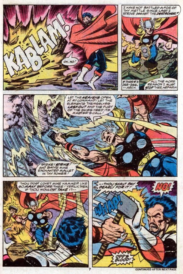 nefaria trilogy thor attack by john byrne 2