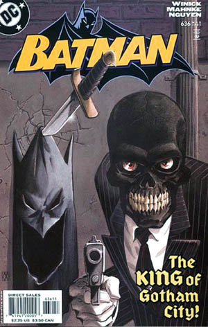 Batman 636 cover with black mask