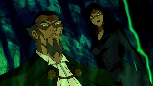 Batman - ras al ghul and talia from red hood