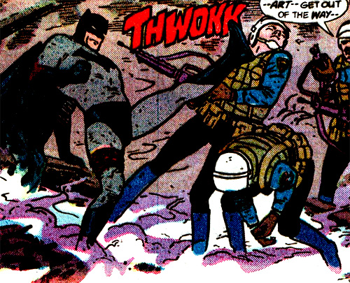 Batman Year One Facekick