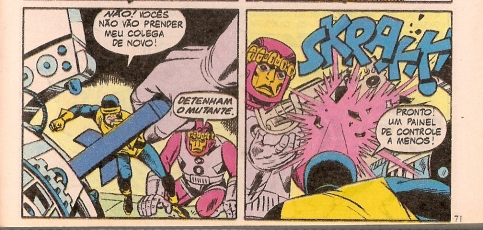Ciclope enfrenta os Sentinelas por Lee e Kirby.