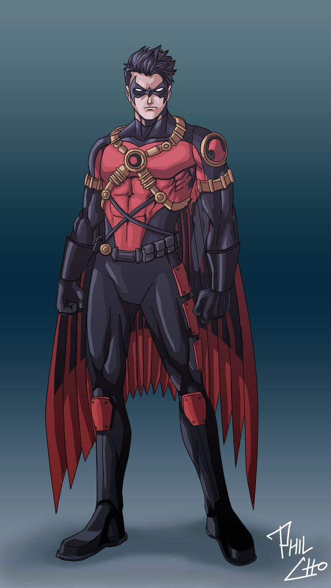 red robin tim drake wings version