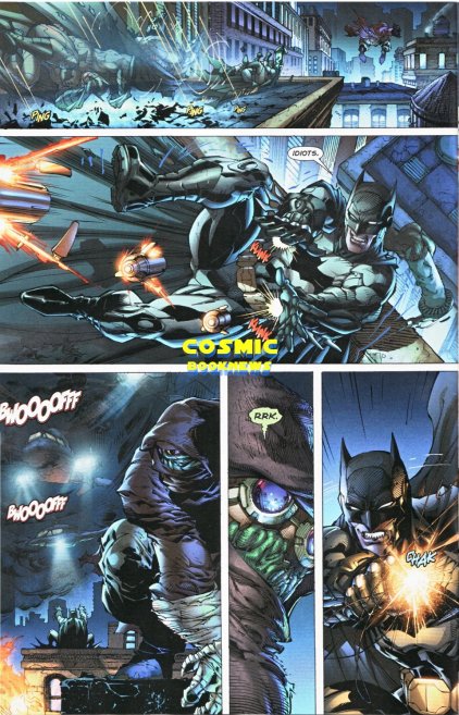 O Batman de Jim Lee em ação.