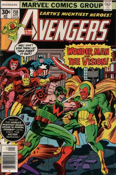 avengers 158 cover by jack kirby
