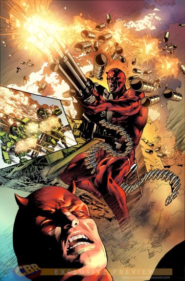 O Demolidor na arte do brasileiro Mike Deodato Jr.