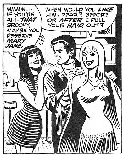 Romita MJ Peter Parker E Gwen Stacy Hqrock romita-mj-peter-parker-e-gwen-stacy-hqrock