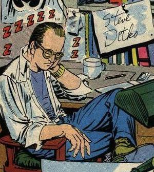 steve ditko autoretrato