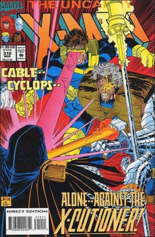 Ciclope e Cable juntos por John Romita Jr.