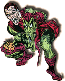 Harry como o segundo Duende Verde. Arte de Todd McFarlane.