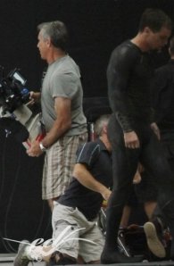 Steel zod in black costume