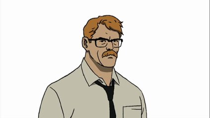 Gordon no desenho animado Batman: Ano Um.