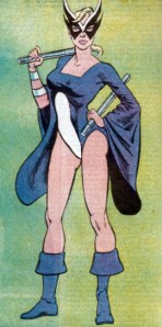 Harpia em seu velho uniforme dos anos 1980.