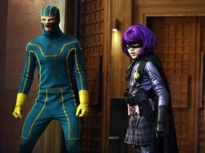 Aaron Johnson (esq.) como o Kick-Ass.