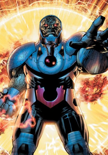 A nova versão de Darkseid, por Geoff Johns e Jim Lee.