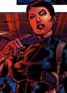 Maria Hill nos quadrinhos.