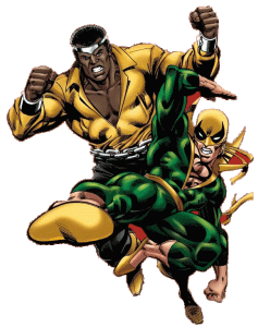 Luke Cage e Punho de Ferro: heróis de aluguel..