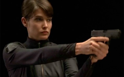 Cobie Smulders como a agente Maria Hill em "Os Vingadores": também em Capitão América.