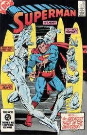 Capa de "Superman 403", de 1985, por Eduardo Barreto.