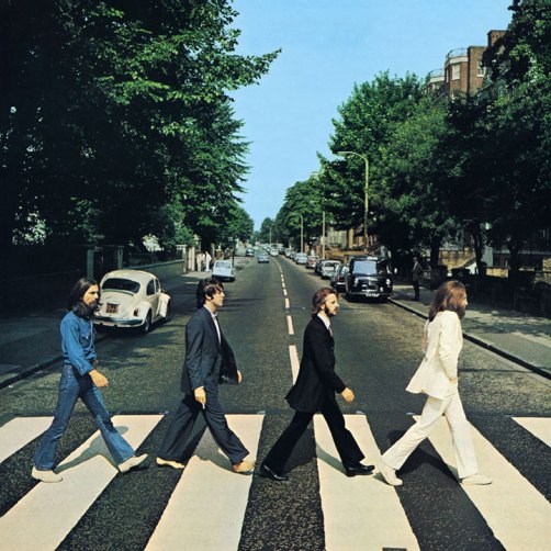 A capa de "Abbey Road" dos Beatles: melhor dos melhores.