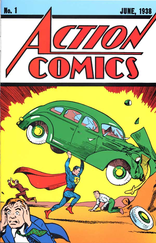 Superman action-comics-1 1938 cover