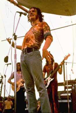 Joe Cocker em Woodstock.