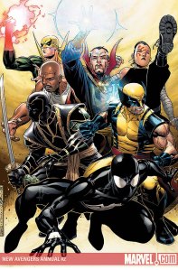 new avengers post civil war by frank cho