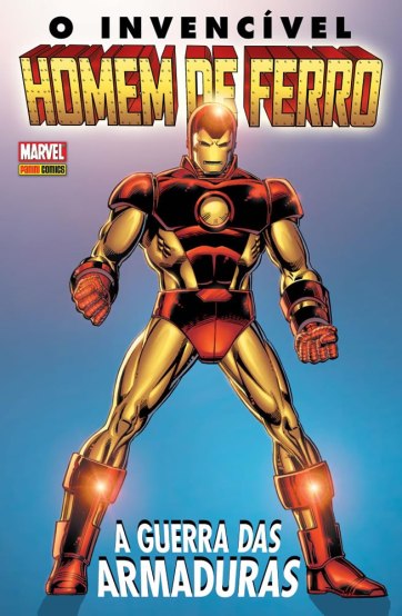 A armadura Neoclássica ilustra a versão nacional.