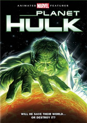 Planeta Hulk foi adaptado como um desenho animado em longametragem pela própria Marvel.