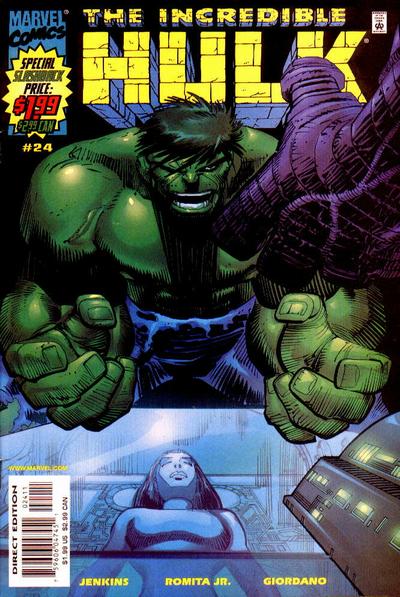 incredible hulk 24 cover by john romita jr