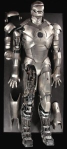 toys iron-man mark ii lied down