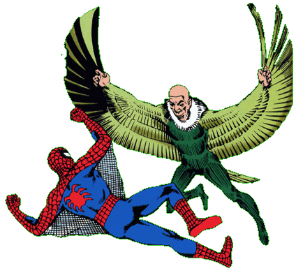 Vulture ASM 7 by steve ditko