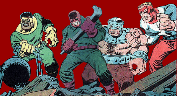 wrecking_crew original by sal buscema