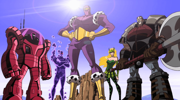 Masters of evil cartoon version