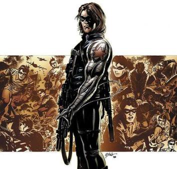 Soldado Invernal nos quadrinhos.