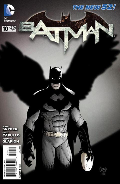 A revista Batman de Snyder e Capullo: maior sucesso da DC.