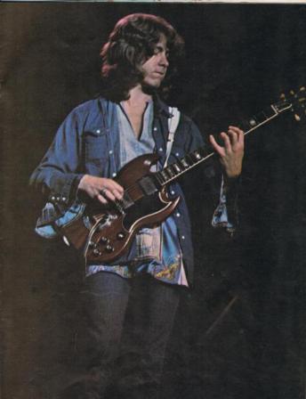 Mick Taylor nos Stones em 1969.
