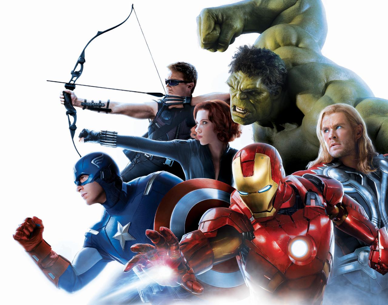avengers team united in action promo image