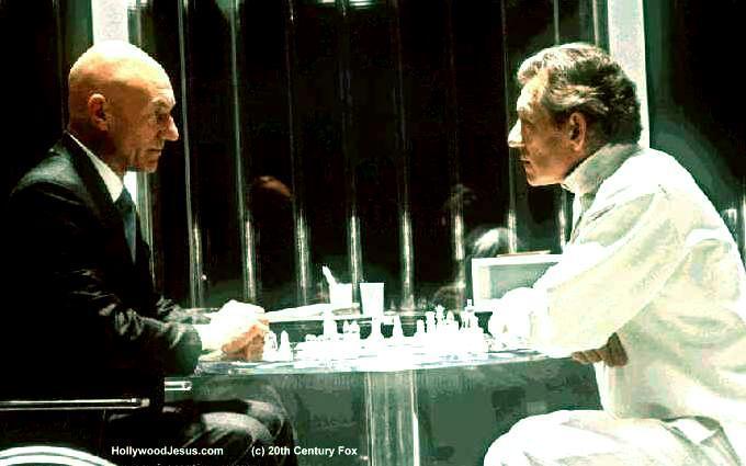 professor x and magneto playing