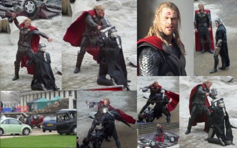thor 2 set london thor vs malekith various